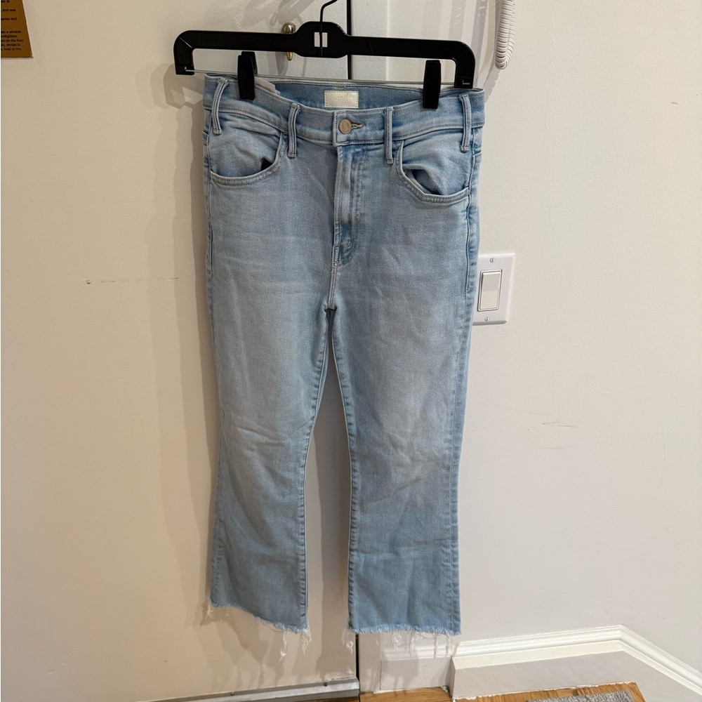 MOTHER Light Blue Jeans size 28- worn twice